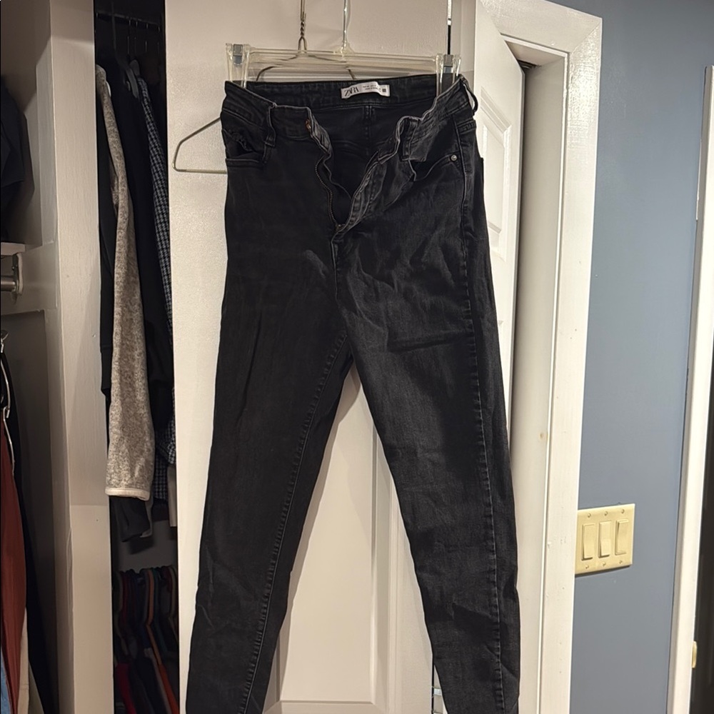 Zara Black Skinny Jeans